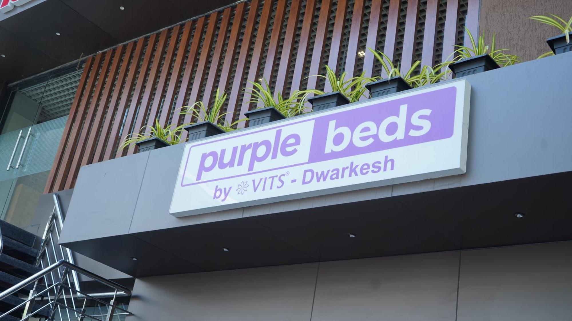Purple Beds By Vits Dwarkesh, Surat Salabatpura Exterior foto
